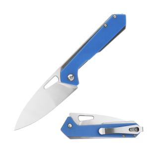WK06320 Ball Bearing 8cr14 Folding Outdoor Pocket Blue Knife 